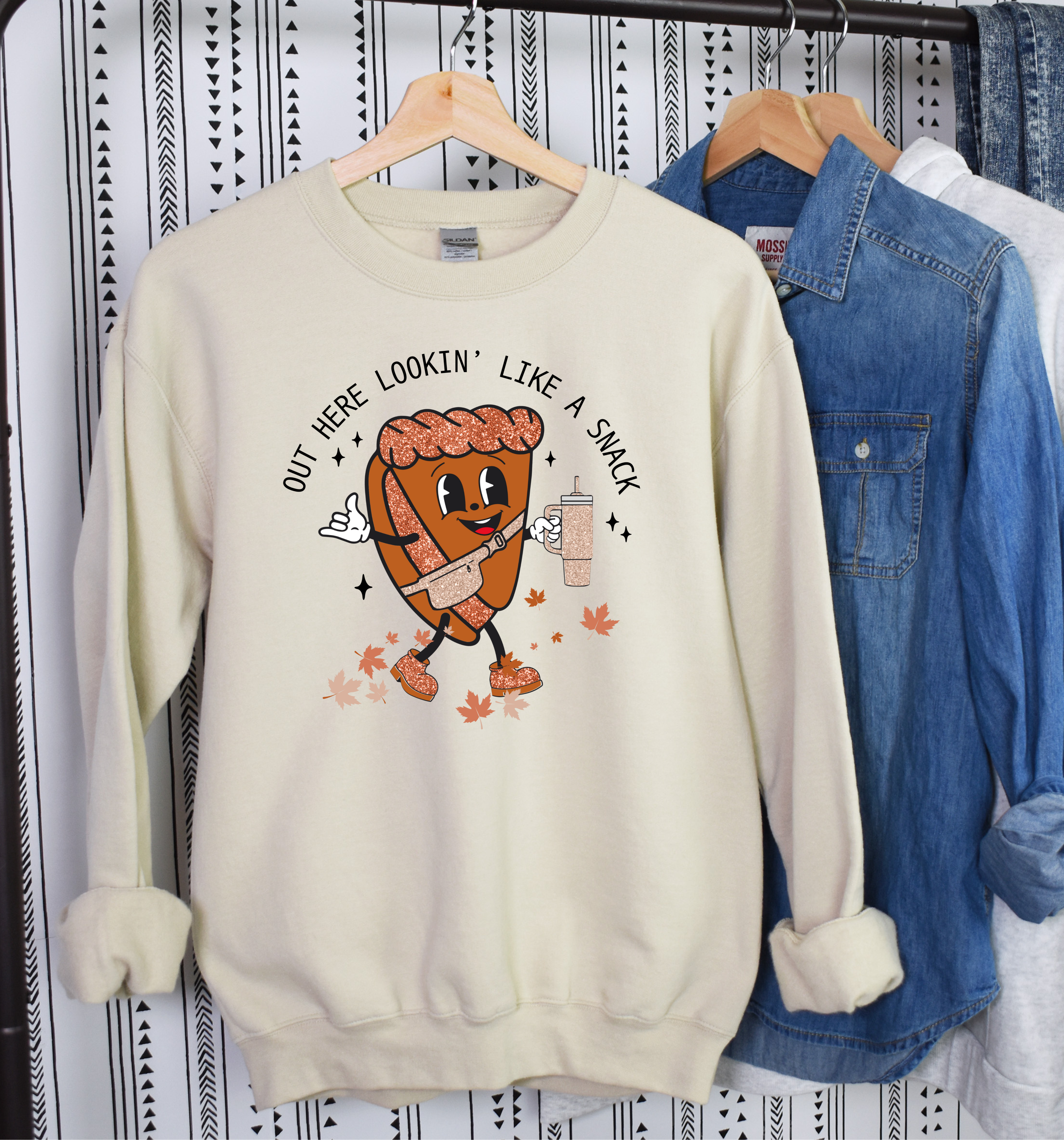 Lookin' Like a Whole Snack Pumpkin Pie Thanksgiving Shirt