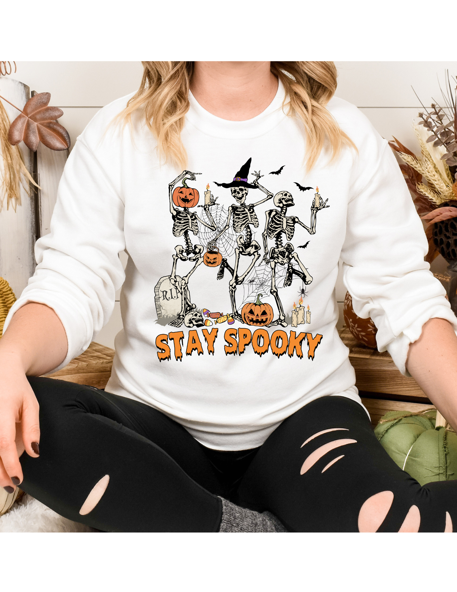 Stay Spooky Skeleton Shirt