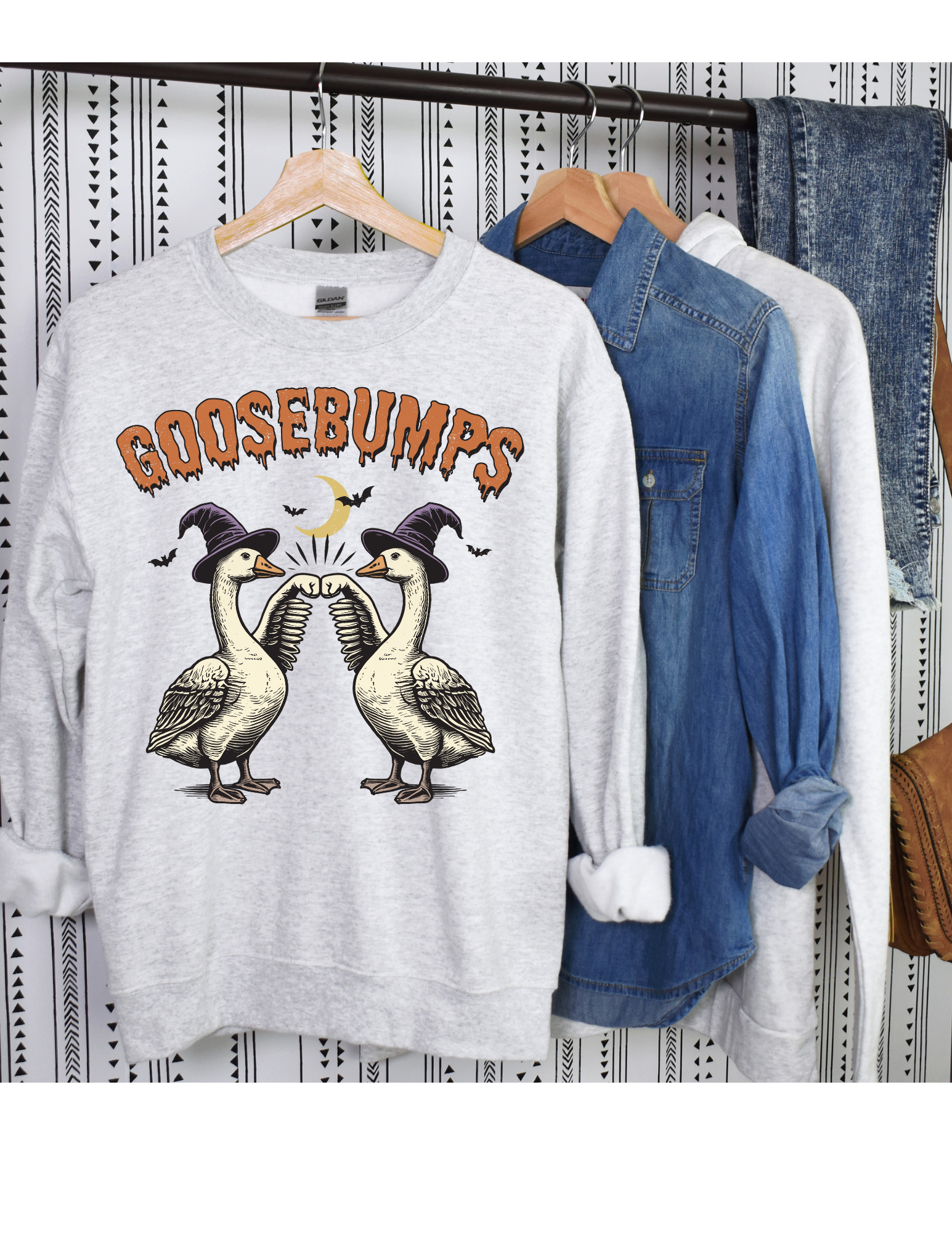 Spooky Goosebumps Goose Shirt