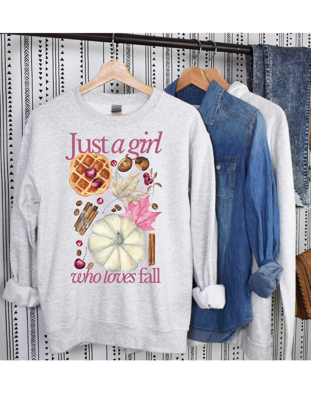 Just a Girl Who Loves Fall Shirt