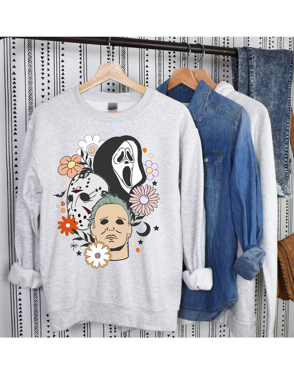 Cute Halloween Horror Movie Shirt