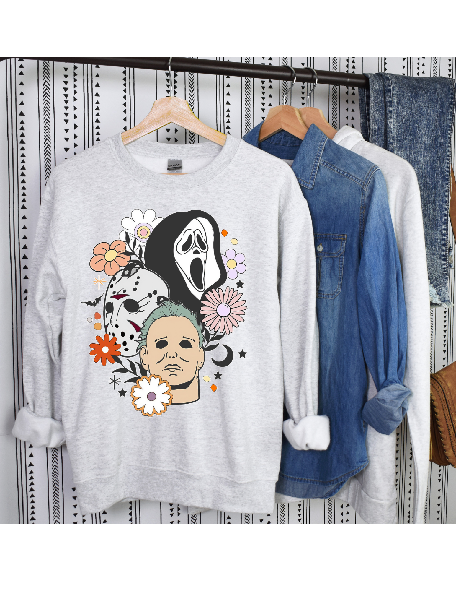 Cute Halloween Horror Movie Shirt