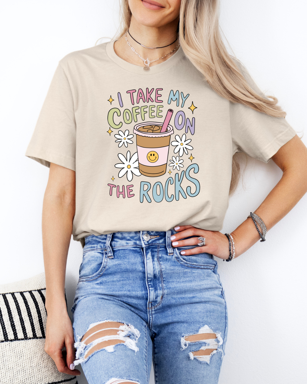 I Take My Coffee on the Rocks Shirt