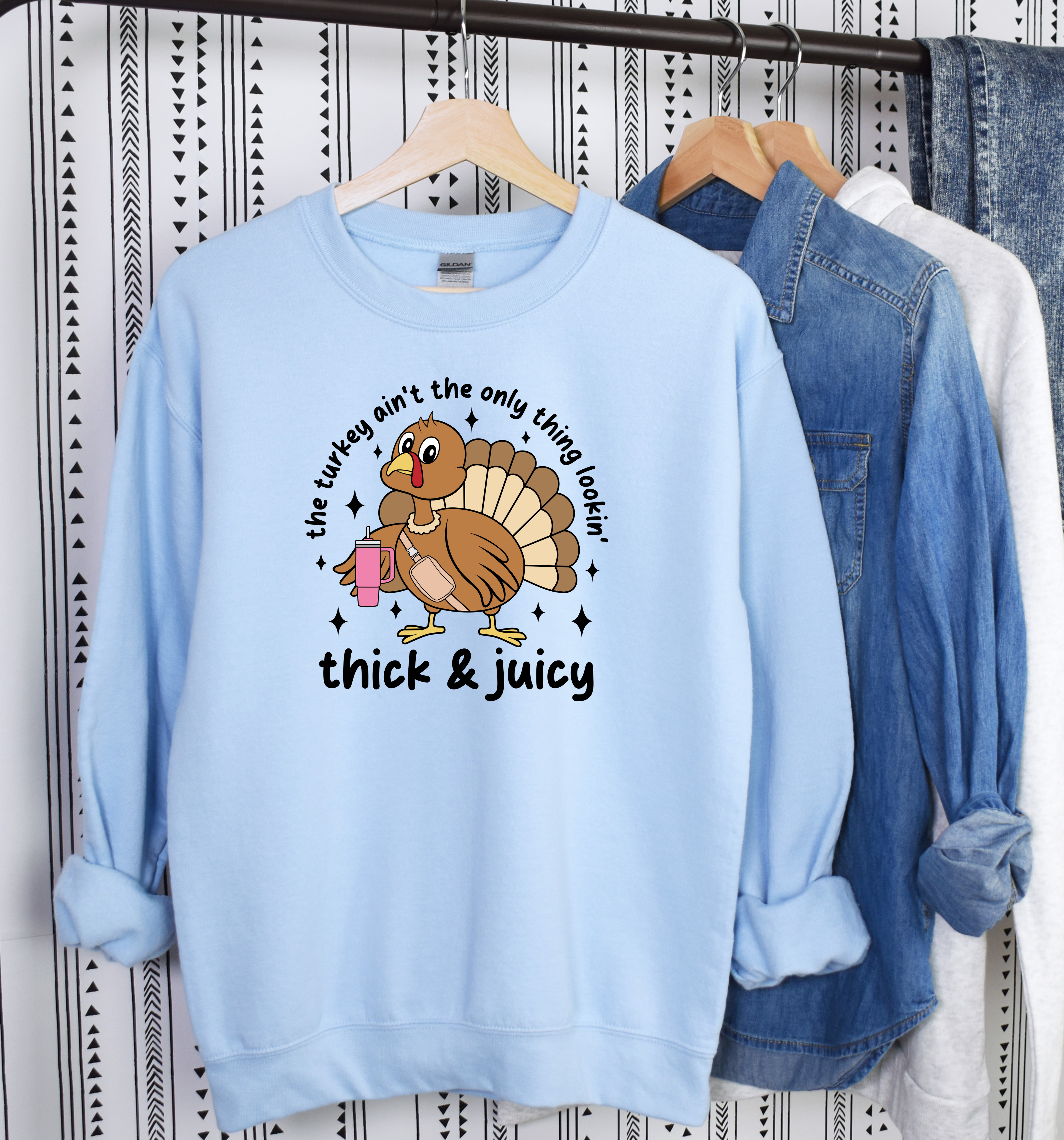 Thick and Juicy Turkey Thanksgiving Shirt