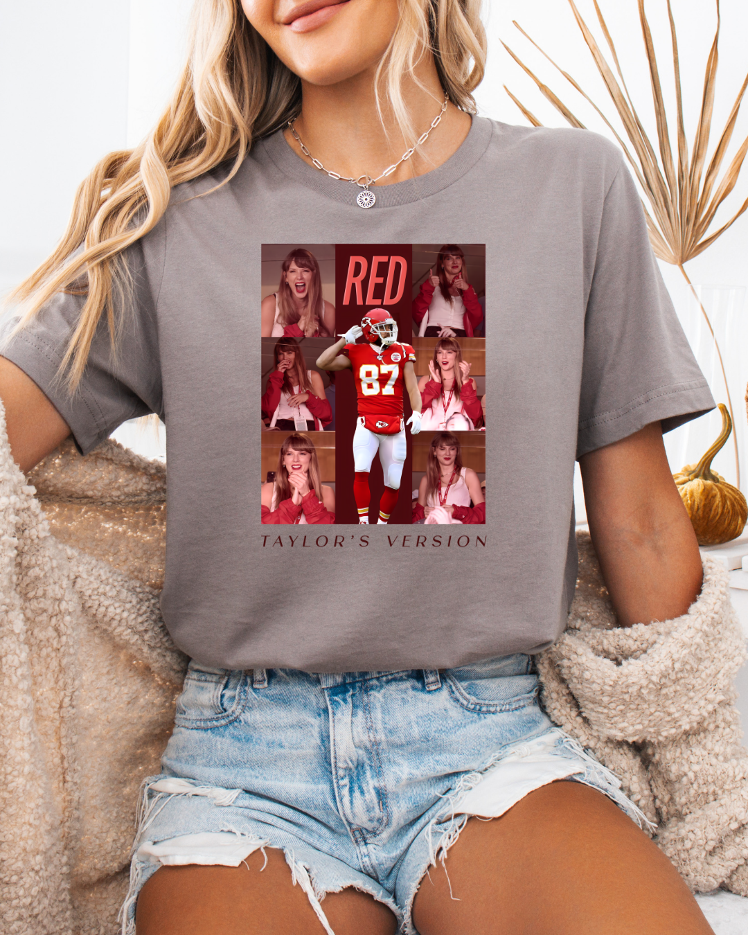 Taylor Swift Red Travis Kelce Shirt