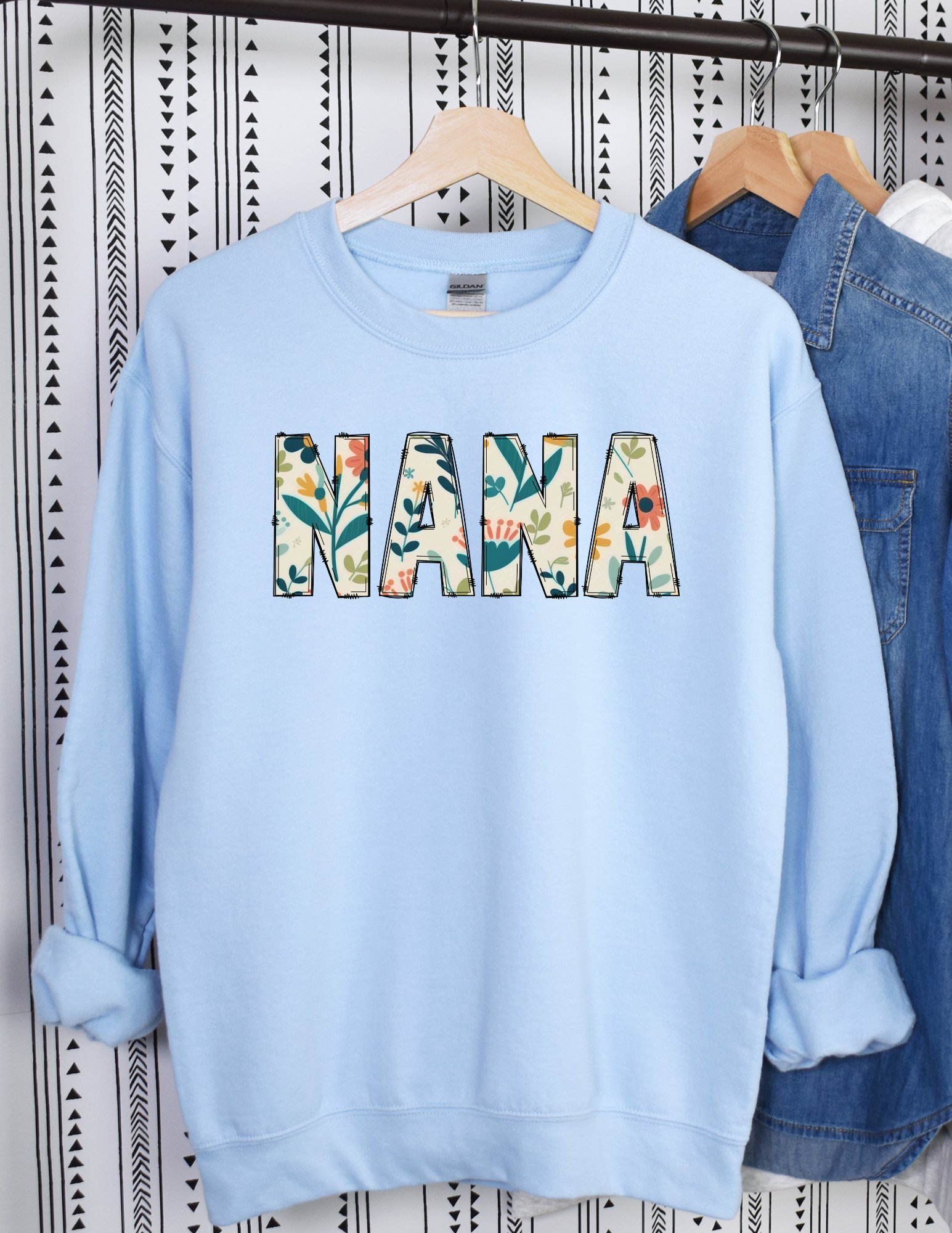 Cute Floral Nana Shirt