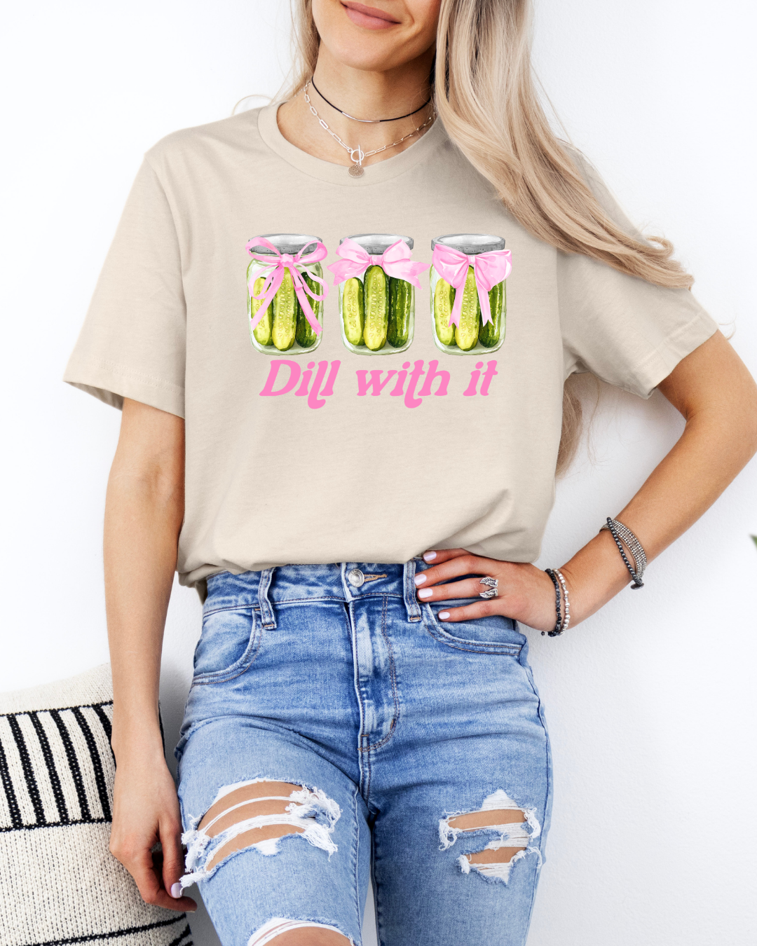 Dill With It Pickle Jar Shirt