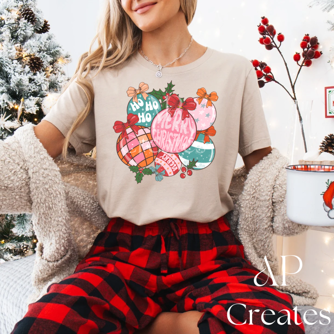 Trendy Christmas Ornament Shirt