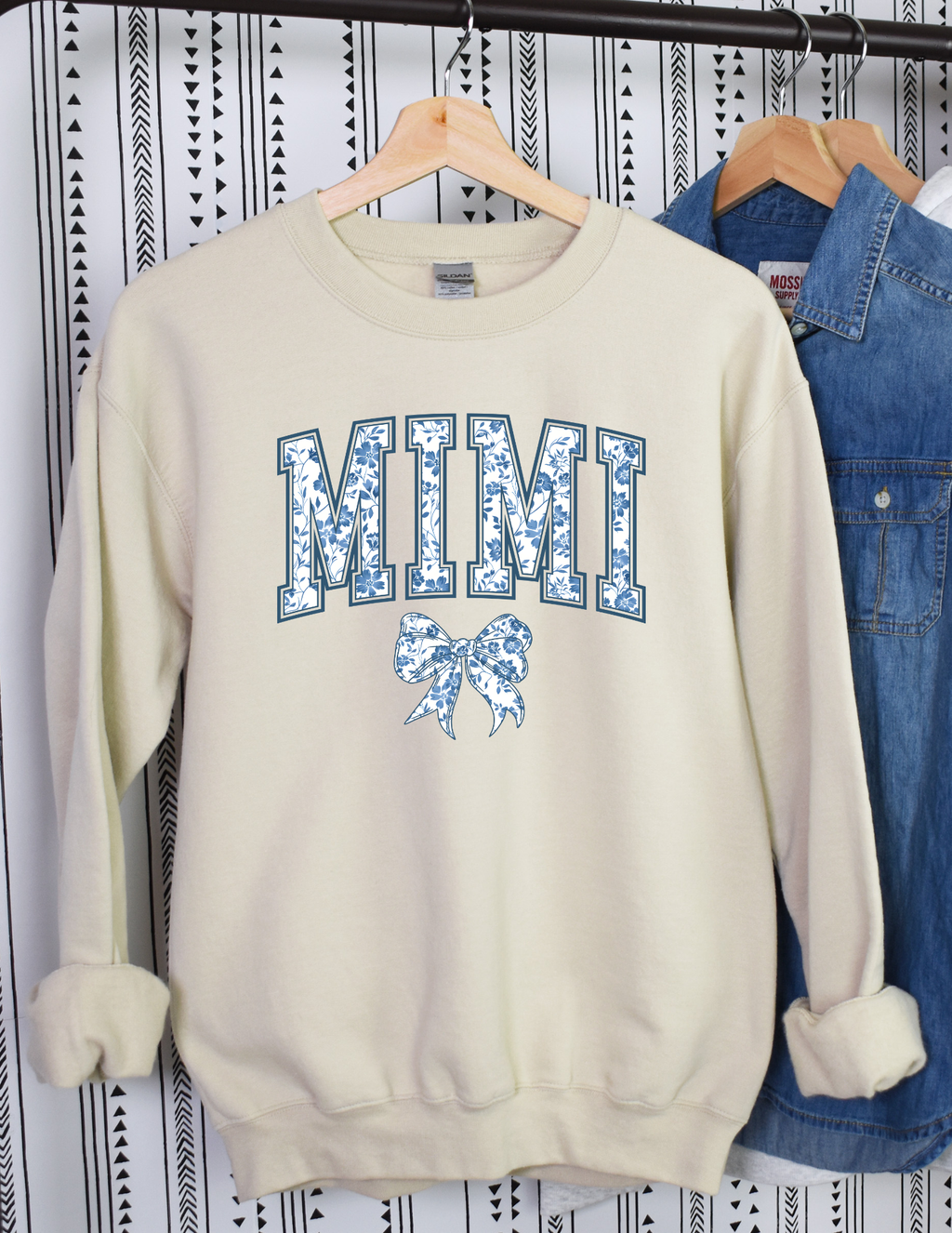 Cute Blue Mimi Coquette Shirt