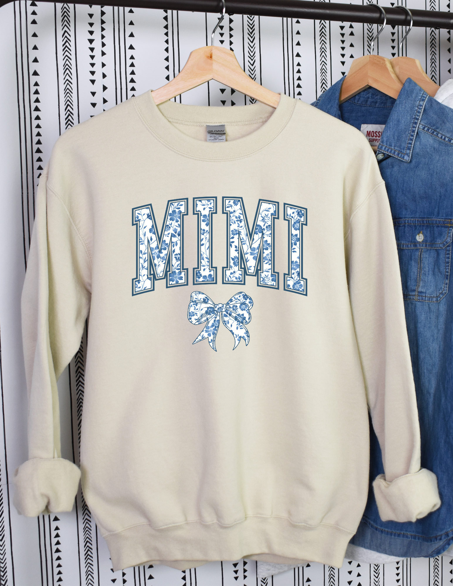 Cute Blue Mimi Coquette Shirt