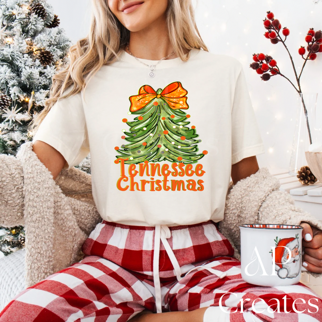 Tennessee Christmas Tree Shirt