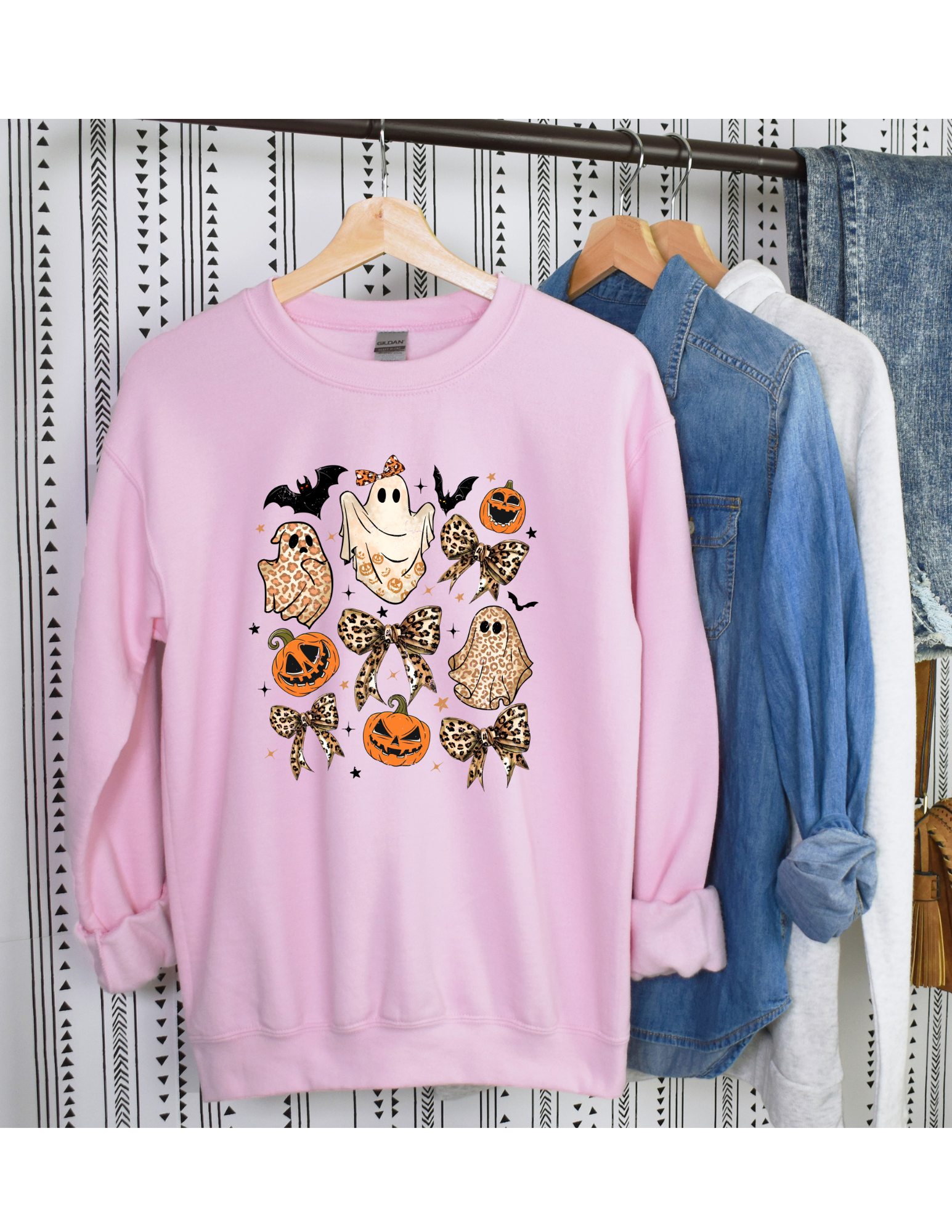 Leopard Print Coquette Halloween Shirt