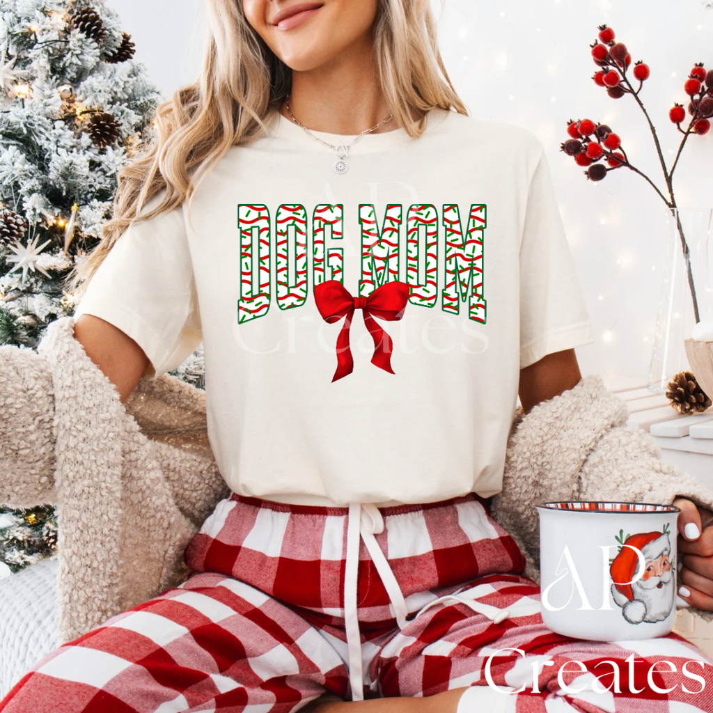 Christmas Dog Mom Shirt