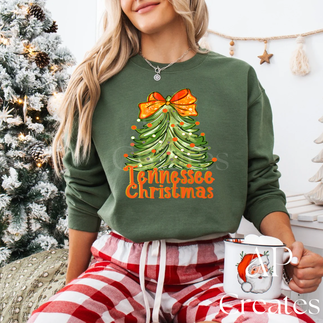 Tennessee Christmas Tree Shirt